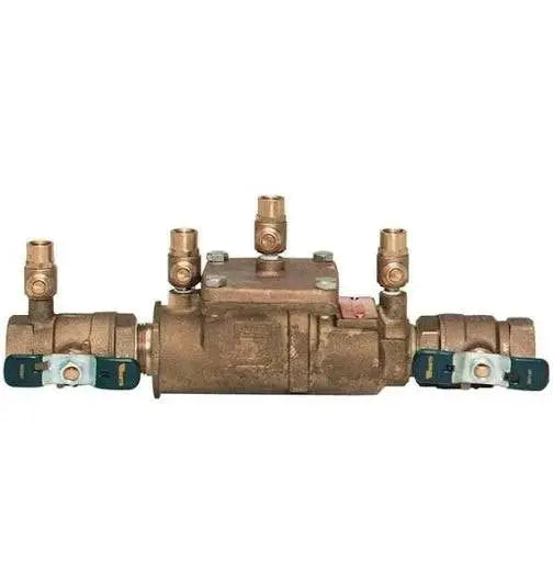 1-1/4" Double Check Valve Assembly With Union Ball Valve by CMB Industries - Febco