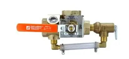 Test and Drain Valve with Pressure Reducing Valve for Fire Sprinkler Systems by AGF Manufacturing Fire Protection AGF Manufacturing Fire Protection Parts Test and Drain Valve with Pressure Reducing for Fire Sprinklers