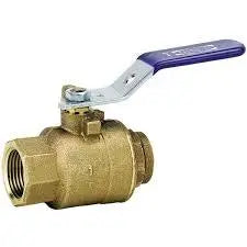 Watts Regulator 1" Thread Bronze Ball Valve LF Fire Safety by Watts Regulator Co
