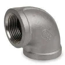 90 Degree Elbow 150 Pound 304 Stainless Steel 1" Threaded by Quality Pipe Products