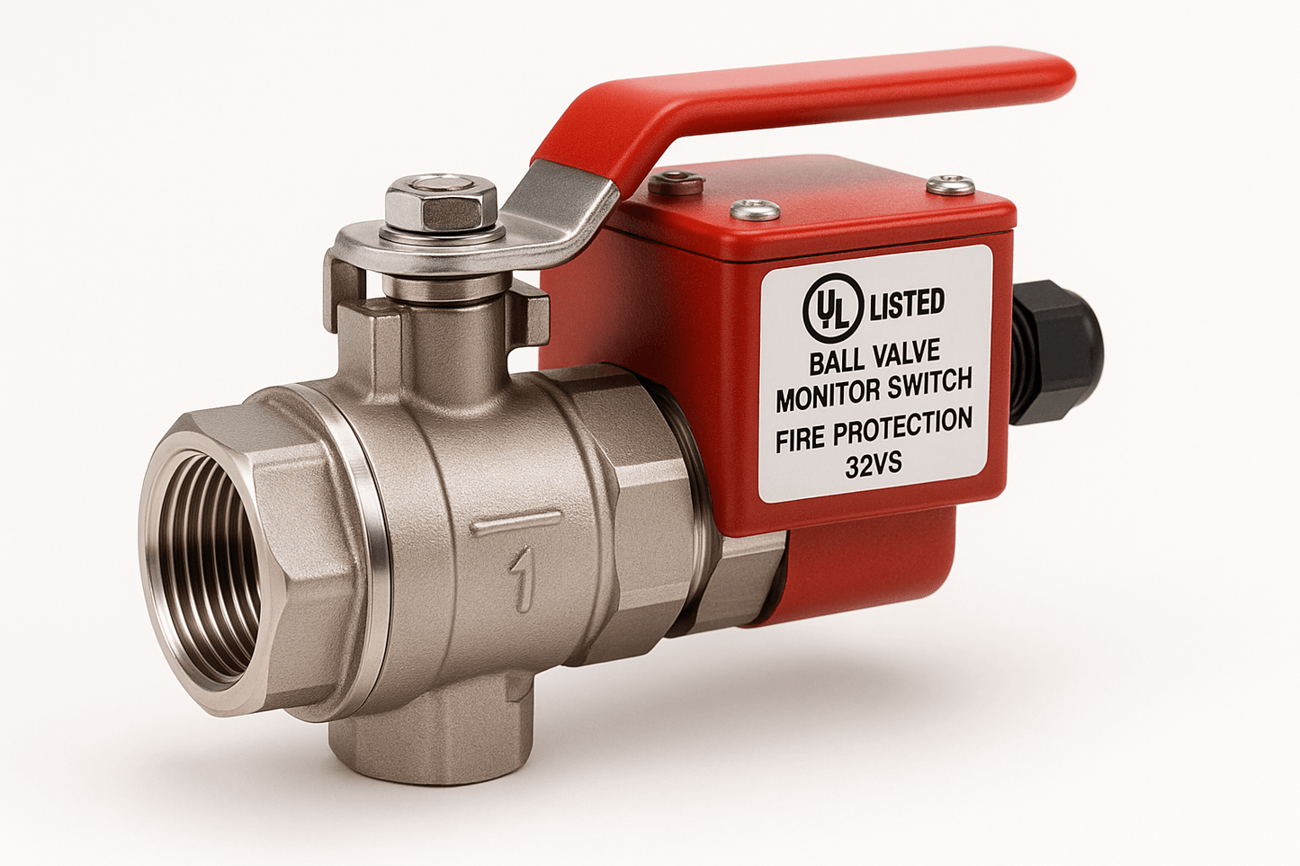 1" UL Ball Valve Monitor Switch for Fire Protection Safety