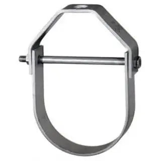10" Black Steel Adjustable Clevis Hanger for Fire Systems by ASC Engineered Solutions