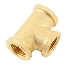 1/2" Brass Tee Import Lead Free - Fire Protection Parts
