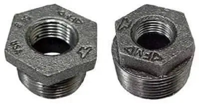 Fire Protection Hex Bushing VT155 CI755HB Secure Fittings Fire Protection Reliable Sprinkler Fire Protection Parts Fire Hex Bushing VT155 CI755HB Secure Fittings - Fire