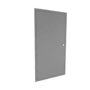 12" X 24" Dual Handle Access Panel White by Samson Metal Products Inc