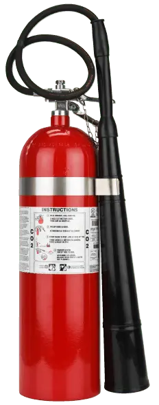 15 LB CO2 BC 10BC Portable Fire Extinguisher by Strike First Corporation