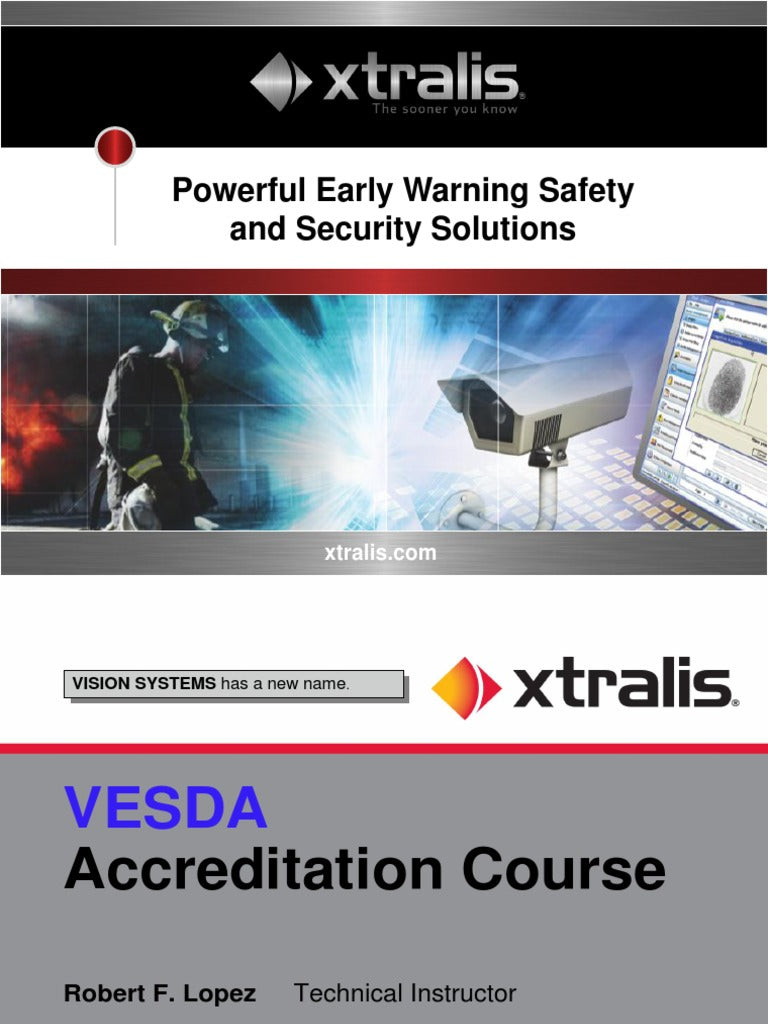 VESDA Certification by Kidde UL/FM Approved Early Fire Safety