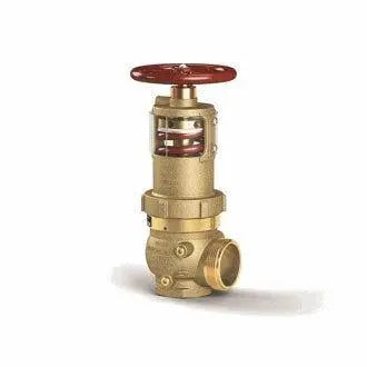 2-1/2" Pressure Reducing Hose Valve With Cap And Chain by Zurn Wilkins