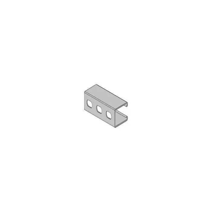 2-7/16" X 1-5/8" Strut Channel With Elongated Holes by ASC Engineered Solutions