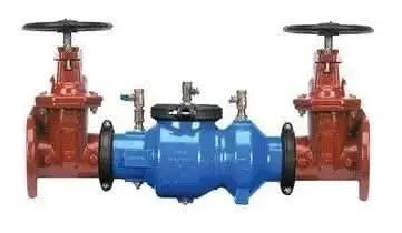4" DOUBLE CHECK VALVE ASSEMBLY W/OS&Y FXG - Fire Protection Parts