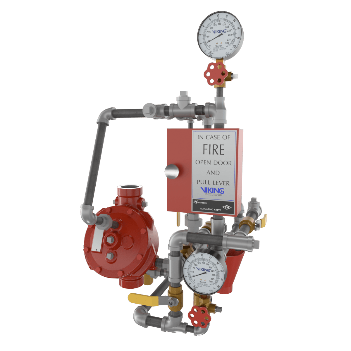 2" PRE-TRIMMED DEL THD VERT - Fire Protection Parts