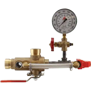 2" Test and Drain 5.6K PRV with Gauge for Fire Systems by AGF Manufacturing
