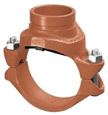 2 1/2 X 1 1/2 GRV MEK TEE DOM - Fire Protection Parts