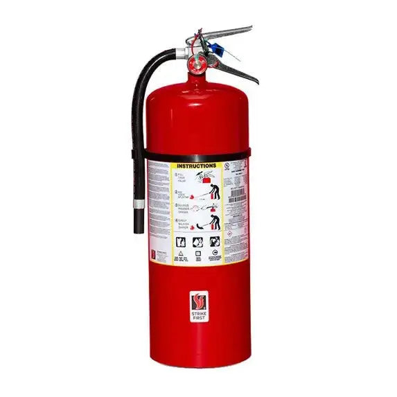 20 lb CO2 Fire Extinguisher with Wall Hook 10BC by Strike First Corporation
