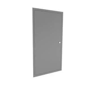 25" x 41" DUAL HANDLE BLACK PANEL - Fire Protection Parts