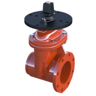 3" KEN RW GATE VALVE GROOVED OS&Y - Fire Protection Parts