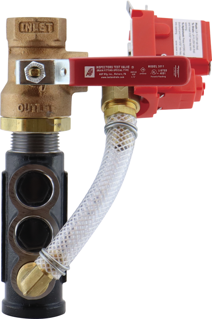 1" AGF Sight Glass for Inspector Test Valve UL/FM