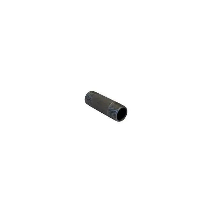 4" Black Pipe Nipple Domestic for Fire Protection by Fayette Nipple