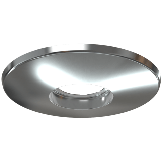 4" FLUSH SPRINKLER ESCUTCHEONCHEON, POLISHED CHROME - Fire Protection Parts