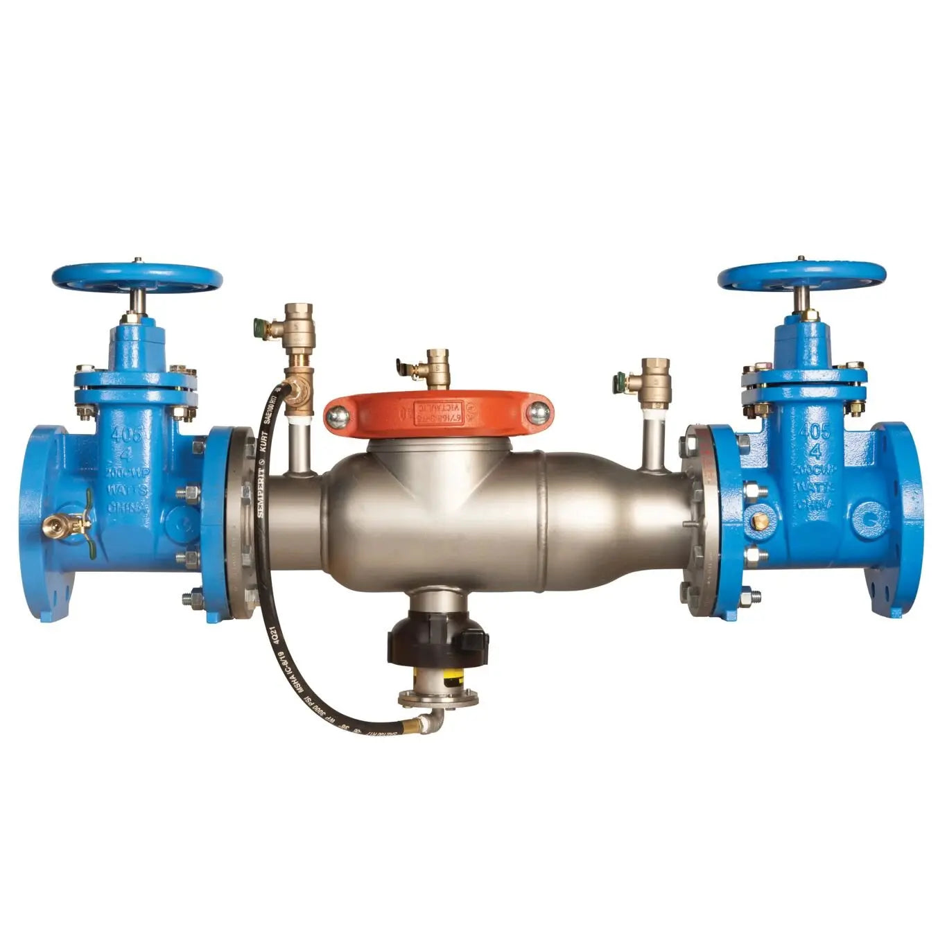 4" Stainless Steel Backflow Preventer with Flood Sensor for Safety by Ames Backflows