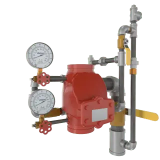 4 TRIMMED ALARM VALVE FXG - Fire Protection Parts