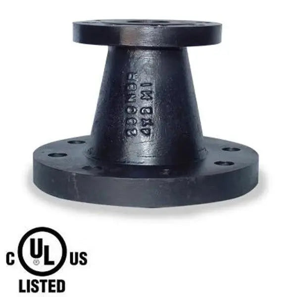4" X 3" Concentric Flanged Reducer for Fire Systems by Napac, Inc