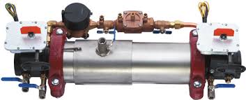 6" Double Check Detector N Pattern Grooved Butterfly - Fire Protection Parts