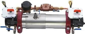 6" Double Check Detector Backflow Valve by Ames Backflows by Ames Backflows