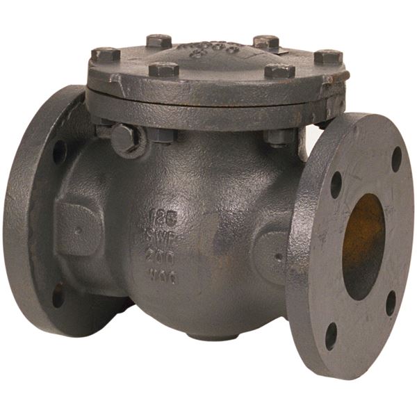 6" Flanged Swing Check Cast Iron NIBCO Valve - Fire Protection Parts