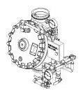 6" Model J Flow Control Valve Vertical Trim for Fire Protection by Viking
