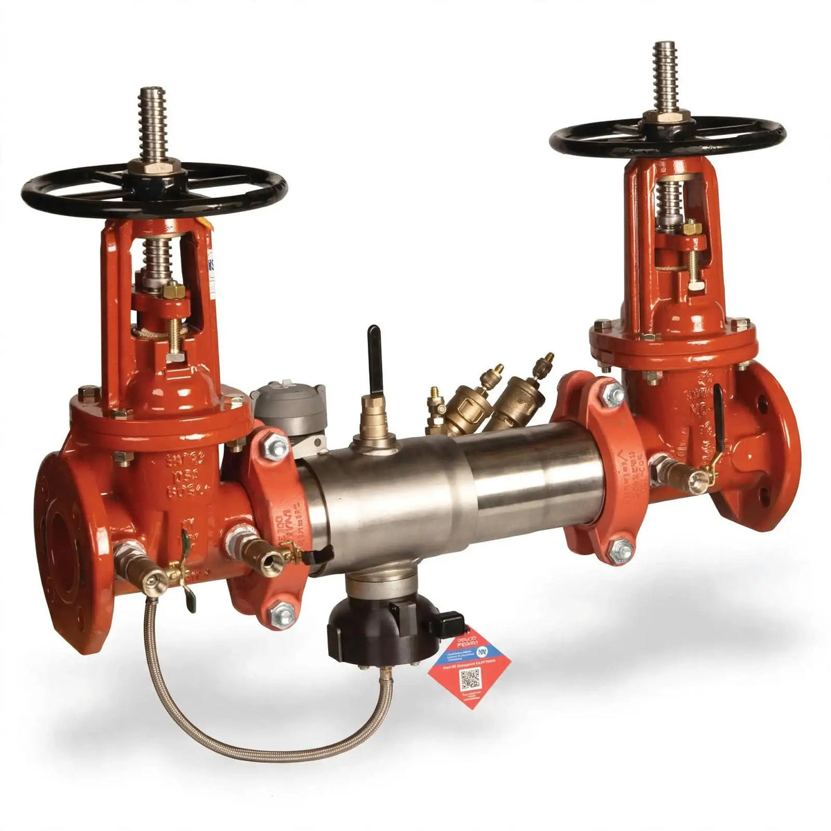 6" Reduced Pressure Assembly N Grooved Butterfly Valve