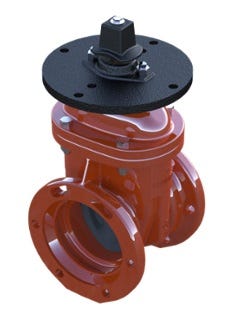 6"DI MJ GATE VLV LESS ACCESS - Fire Protection Parts