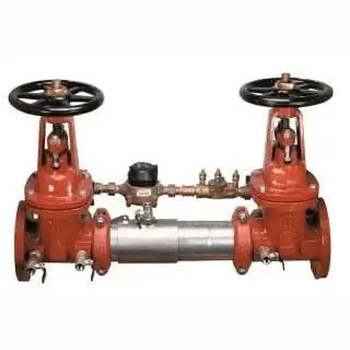 8" Double Check Detector Backflow Preventer Valve Brass by Ames Backflows