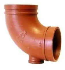 8" GROOVED DRAIN ELL SHORT RAD - Fire Protection Parts