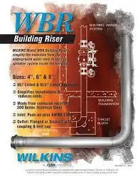 8" Stainless Steel In Building Riser For Fire Safety by Ames Backflows