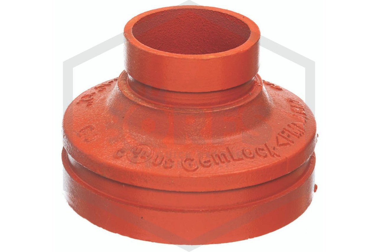 8" X 3" Grooved Concentric Reducer Fire Protection System - Fire Protection Parts