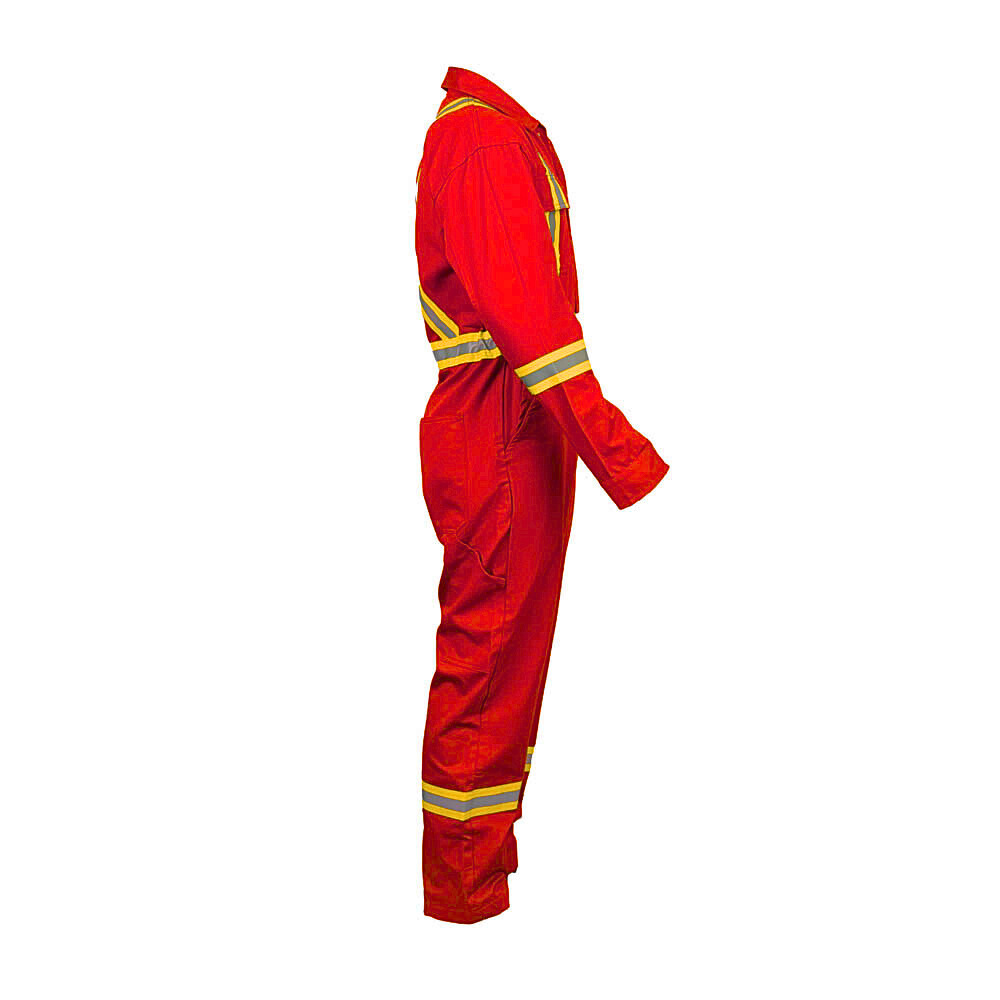 Flame Resistant High Visibility Hi Vis Coverall - 88% C /12% N Coverall Just In Trend Fire Protection Parts Flame Resistant High Visibility Hi Vis Coverall - 88% C /12% N - Fire Protection Parts