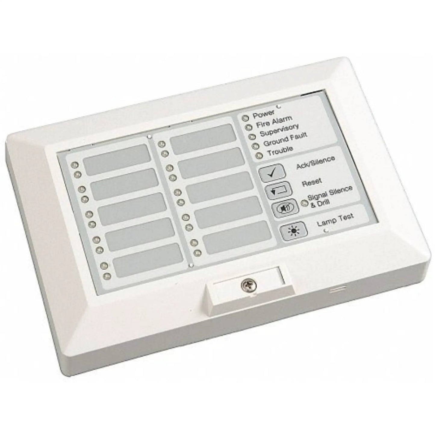 Kidde 10-Zone Remote Fire Annunciator with Status LEDs for Commercial Safety by Kidde