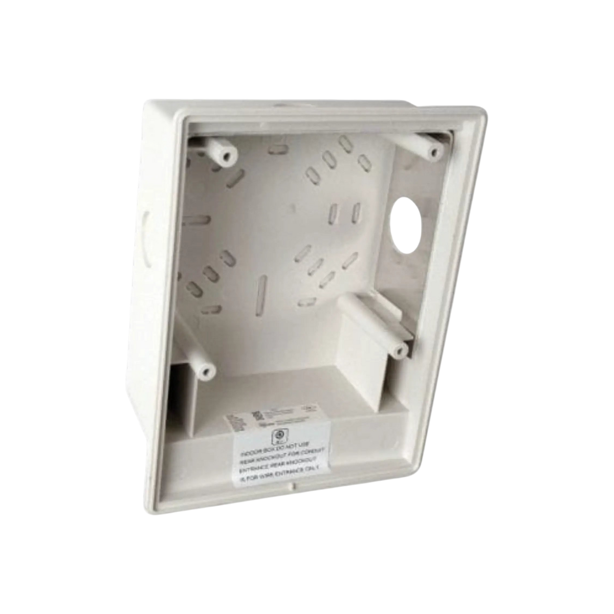 Kidde Surface Box for Speaker Strobes White Durable Safety