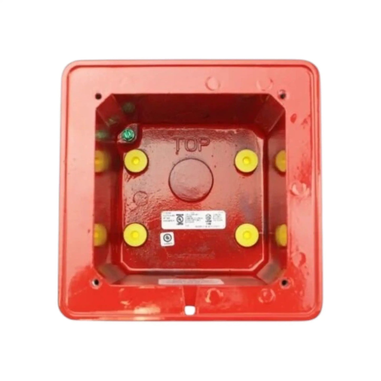 Kidde Waterproof Fire Alarm Box Red UL/FM Approved for Enhanced Safety