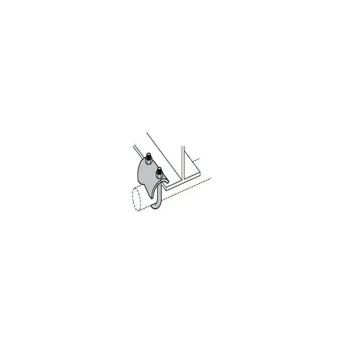 AS51 Right Angle Pipe Clamp EG For Secure Piping Support by ASC Engineered Solutions