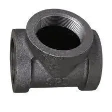 Fire Protection Black Cast Iron Tee Fitting Plumbing by ASC Engineered Solutions