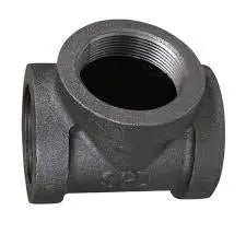 Fire Protection Black Cast Iron Tee Fitting Plumbing by ASC Engineered Solutions