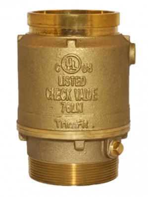 BRONZE CHECK VALVE - Fire Protection Parts
