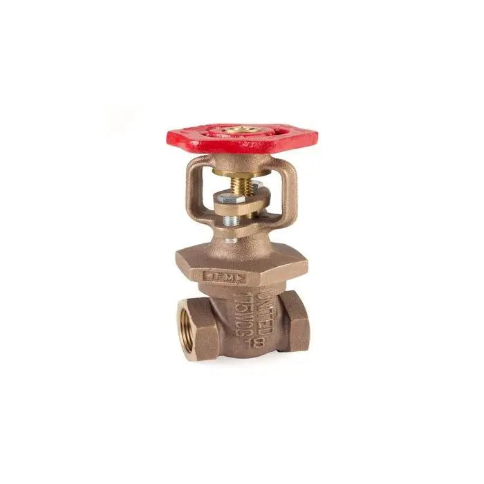 Bronze Threaded OSY Gate Valve Model 18 for Fire Protection by United Brass Works Inc