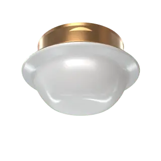 Dome Cover Assembly EC Com Brush Brass 139 Fire Protection by Viking