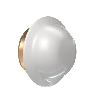 Dome Cover Assembly Ecquick Response 165 Bright Brass by Viking