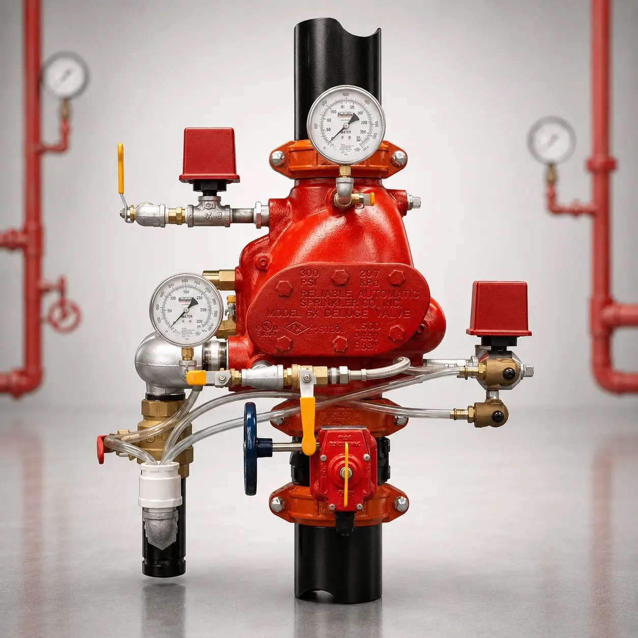 Fire Protection Valve Fully Assembled Grooved 4FXFB by Reliable Sprinkler