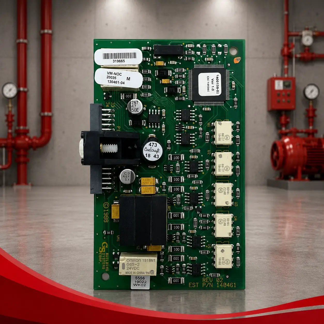 Kidde RS485 Network Option Card Class A/B Wiring for Fire Safety by Kidde