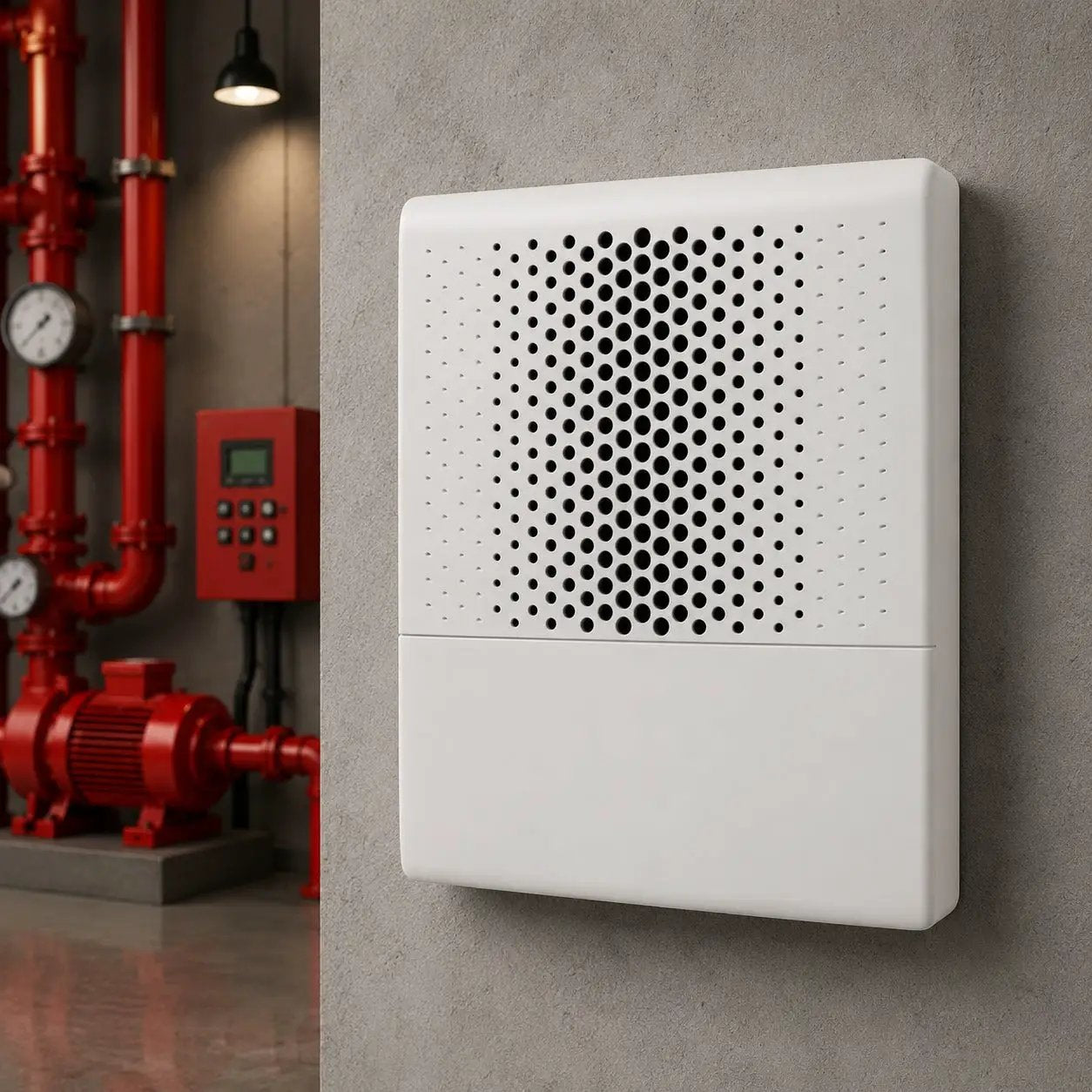 Kidde White Wall Speaker No Marking UL/FM Approved Safety by Kidde